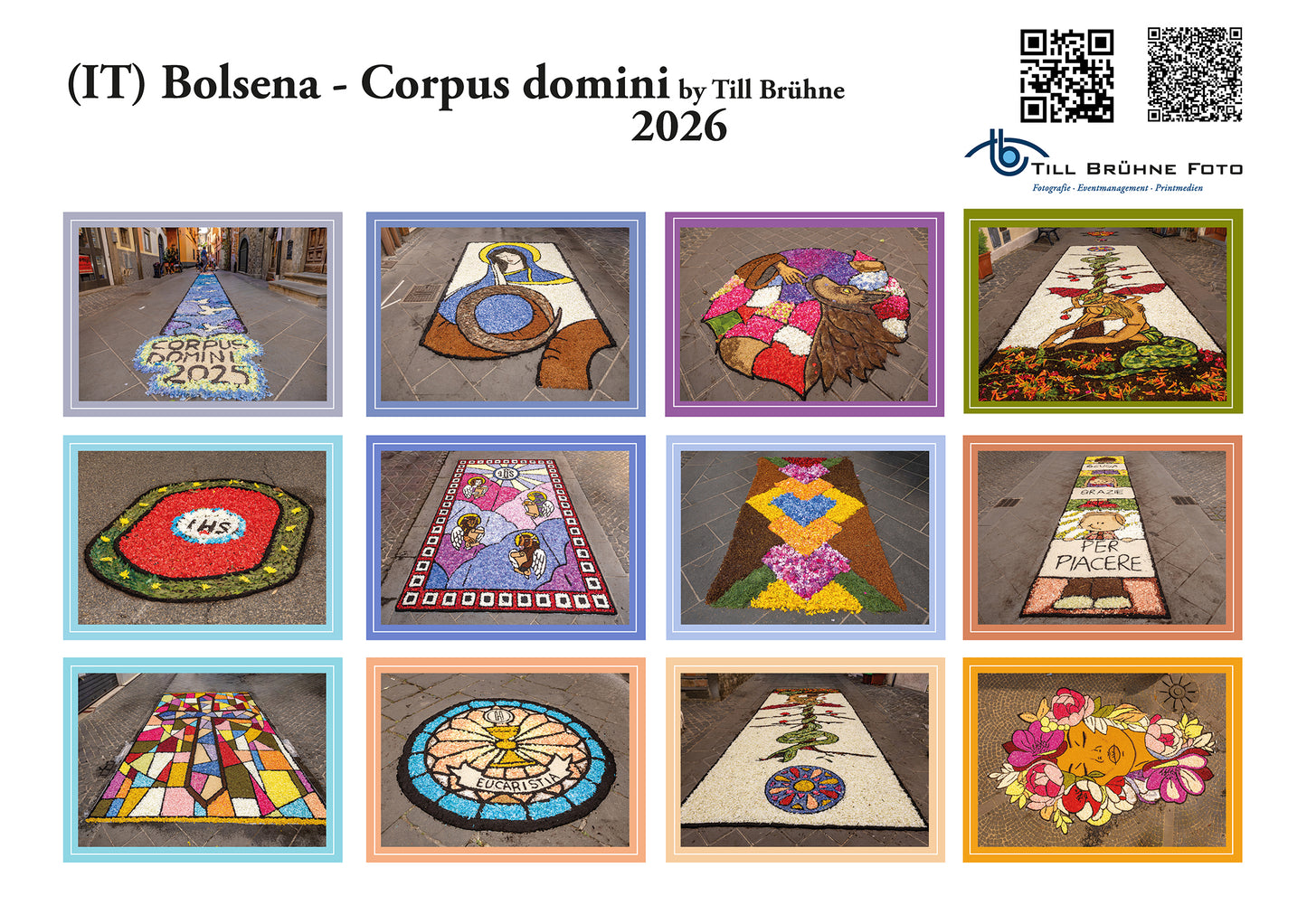 (IT) Bolsena - Corpus domini - 2026 TBFOTO-WANDKALENDER