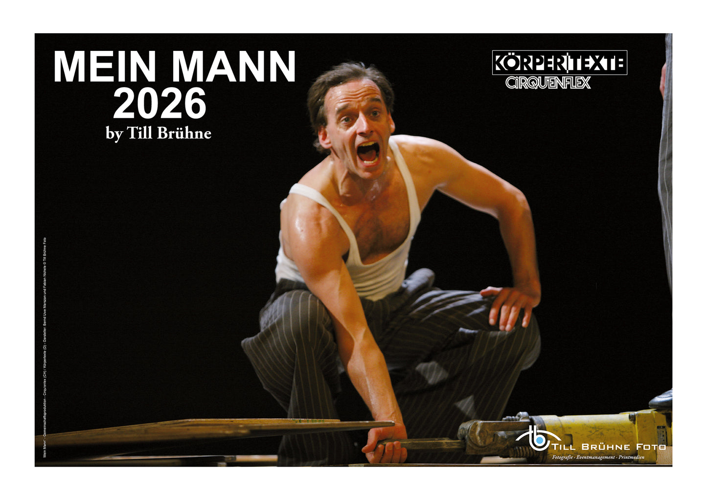 Mein Mann 2026 TBFOTO FOTO-WANDKALENDER
