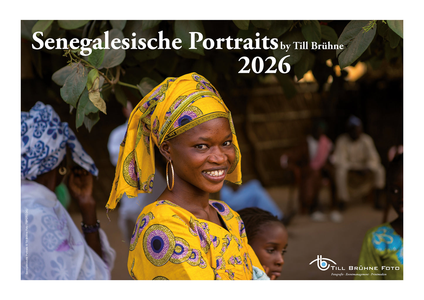 Senegalische Portraits TBFOTO Foto- /Wandkalender 2026