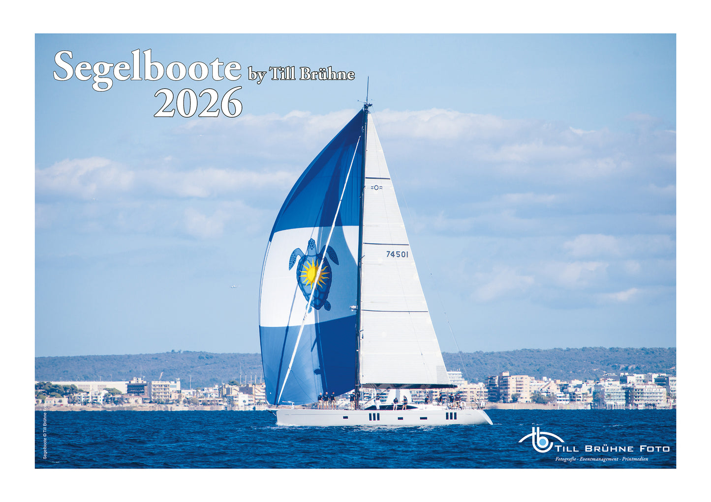 Segelboote 2026-TBFOTO FOTO-WANDKALENDER