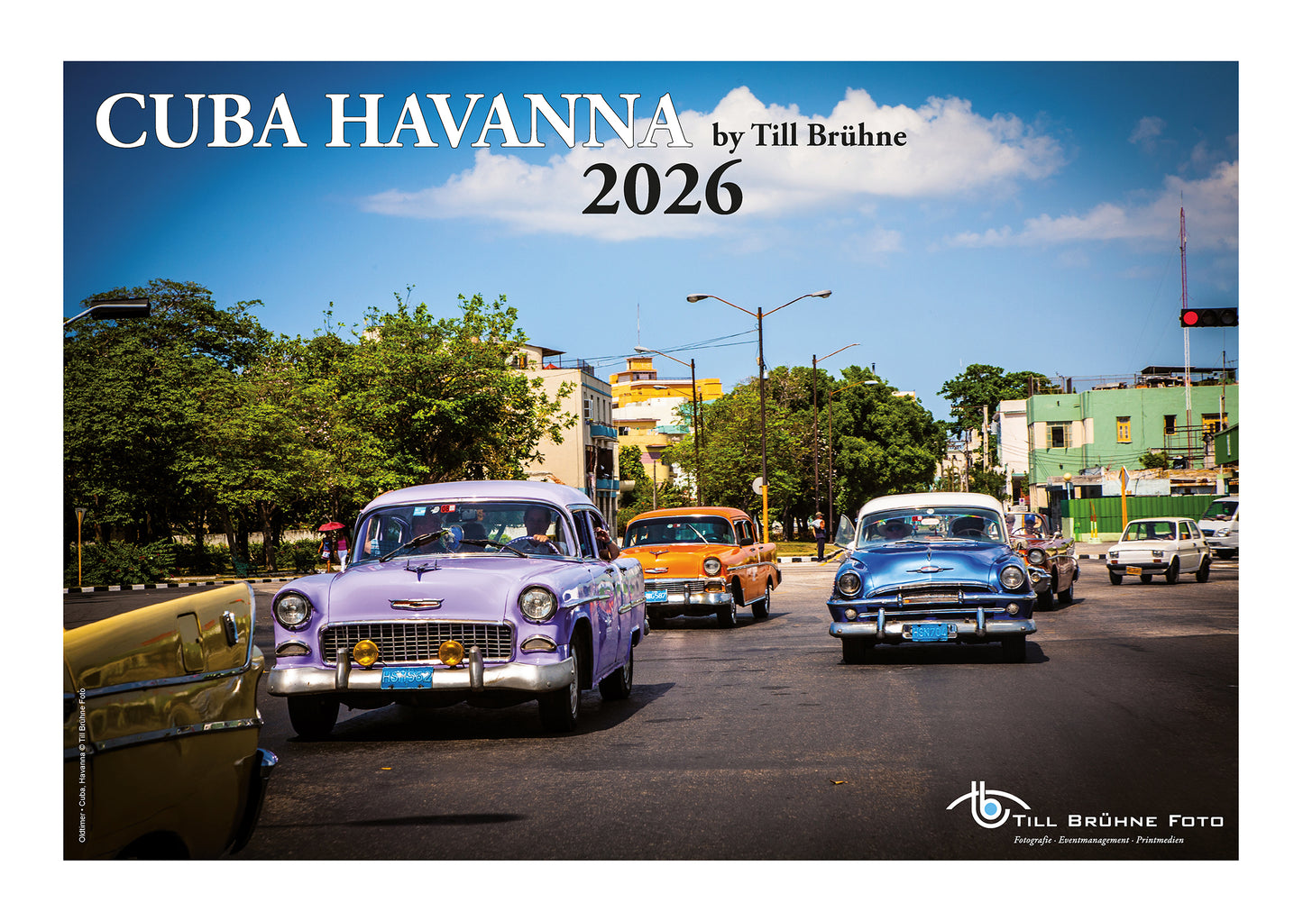 CUBA HAVANNA 2026-TBFOTO-WANDKALENDER