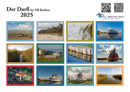 Der Darß 2025 TBFOTO FOTO-WANDKALENDER