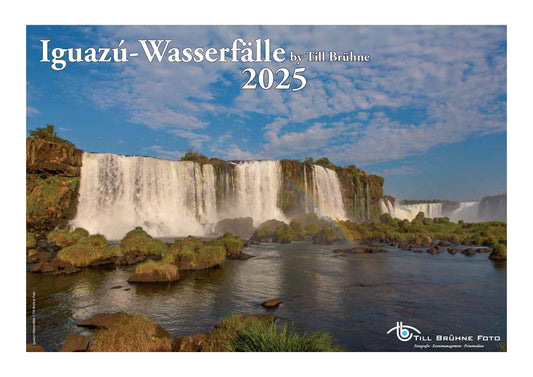 Iguazu Wasserfälle 2025 TBFOTO FOTO-WANDKALENDER