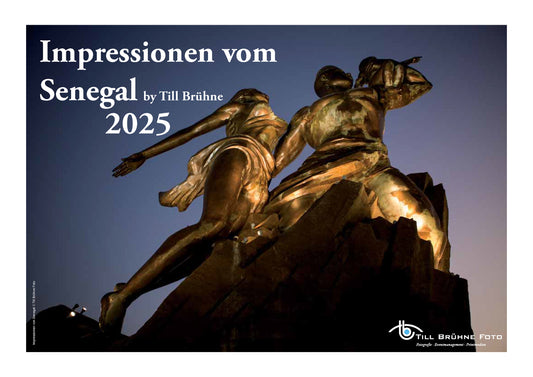 Impressionen vom Senegal 2025 TBFOTO -WANDKALENDER