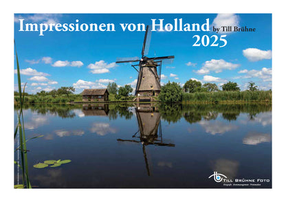 Impressionen von Holland 2025 TBFOTO-Wandkalender