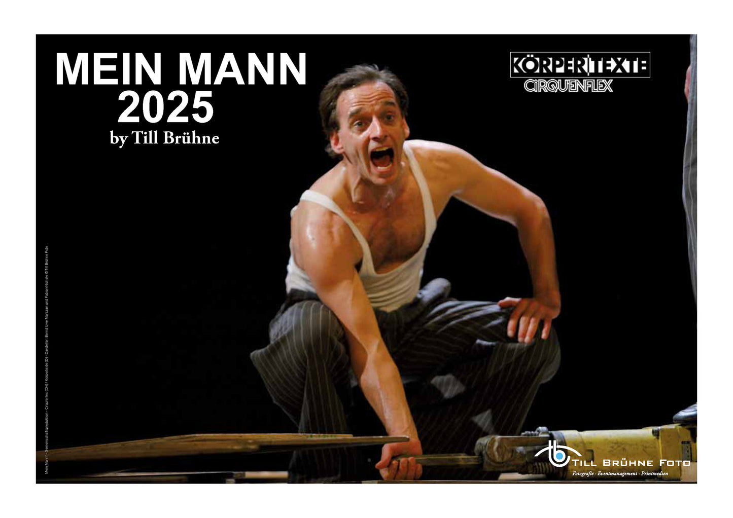 Mein Mann 2025 TBFOTO FOTO-WANDKALENDER