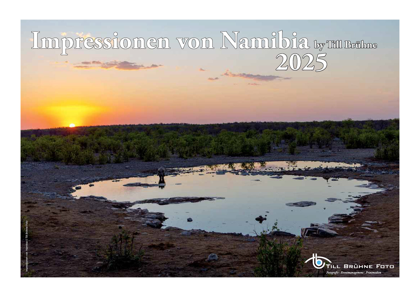 Impressionen von Namibia 2025 TBFOTO FOTO-WANDKALENDER