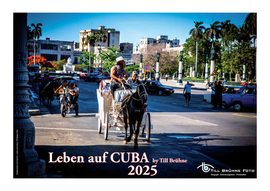 Leben auf CUBA 2025 TBFOTO FOTO-WANDKALENDER