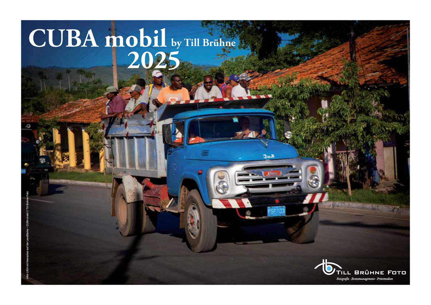 CUBA Oldtimer 2025 TBFOTO FOTO-WANDKALENDER