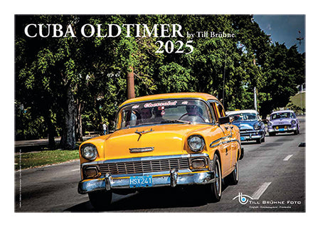 CUBA Oldtimer 2025 TBFOTO FOTO-WANDKALENDER