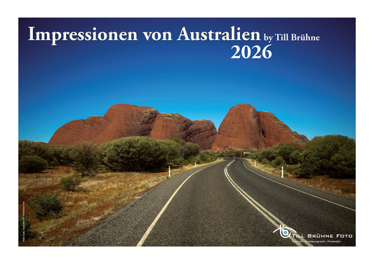 Impressionen von Australien 2026 TBFOTO FOTO-WANDKALENDER