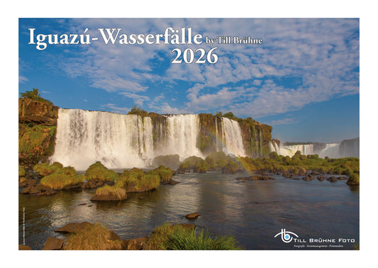 Iguazu Wasserfälle 2026 TBFOTO FOTO-WANDKALENDER