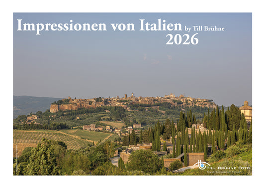 Impressionen vom Italien 2026 TBFOTO -WANDKALENDER