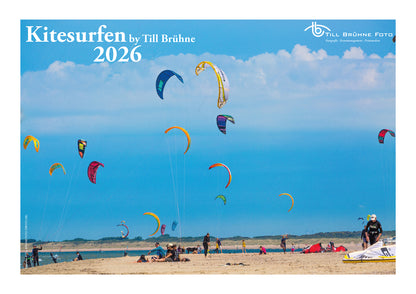 Kitesurfen 2026 TBFOTO FOTO-WANDKALENDER