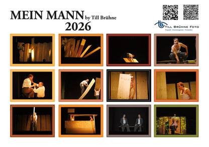 Mein Mann 2026 TBFOTO FOTO-WANDKALENDER