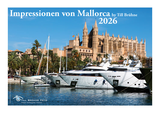 Impressionen von Mallorca 2026 TBFOTO FOTO-WANDKALENDER