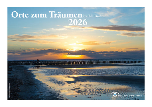 Orte zum Träumen 2026 TBFOTO-WANDKALENDER