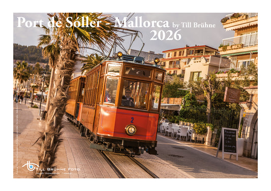 Port de Sóller-Mallorca 2026 TBFOTO- WANDKALENDER