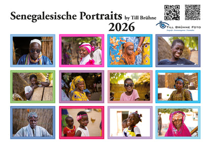 Senegalische Portraits TBFOTO Foto- /Wandkalender 2026