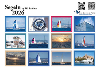 Segeln 2026 TBFOTO -WANDKALENDER
