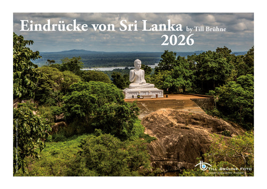 Eindrücke von Sri Lanka 2026 TBFOTO FOTO-WANDKALENDER