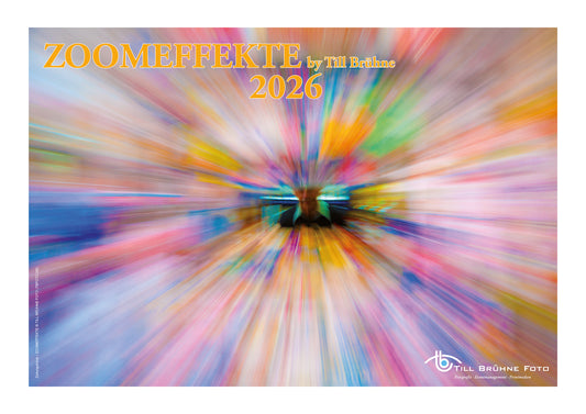 ZOOMEFFEKTE 2026 TBFOTO -WANDKALENDER