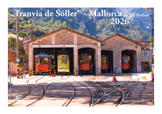 Tranvia de Soller - Mallorca 2025 TBFOTO -WANDKALENDER