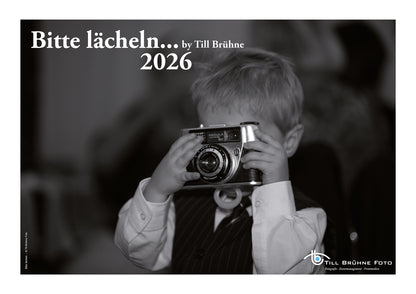 Bitte lächeln 2026 TBFOTO FOTO-WANDKALENDER