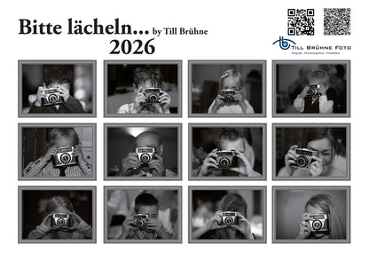 Bitte lächeln 2026 TBFOTO FOTO-WANDKALENDER