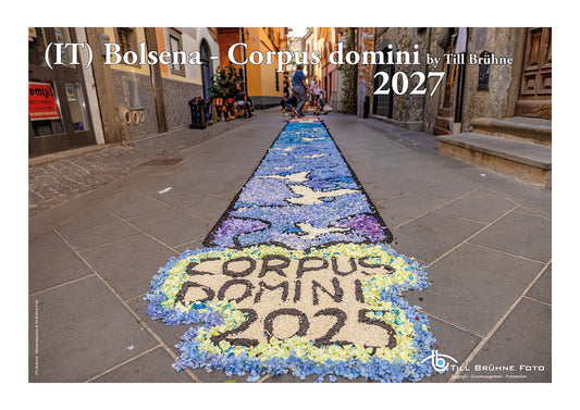(IT) Bolsena - Corpus domini - 2027 TBFOTO-WANDKALENDER