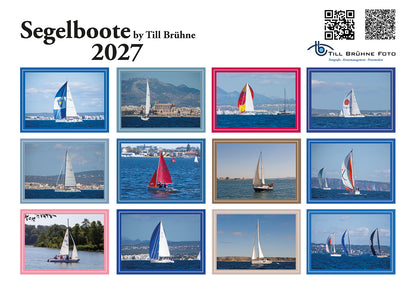Segelboote 2027-TBFOTO FOTO-WANDKALENDER