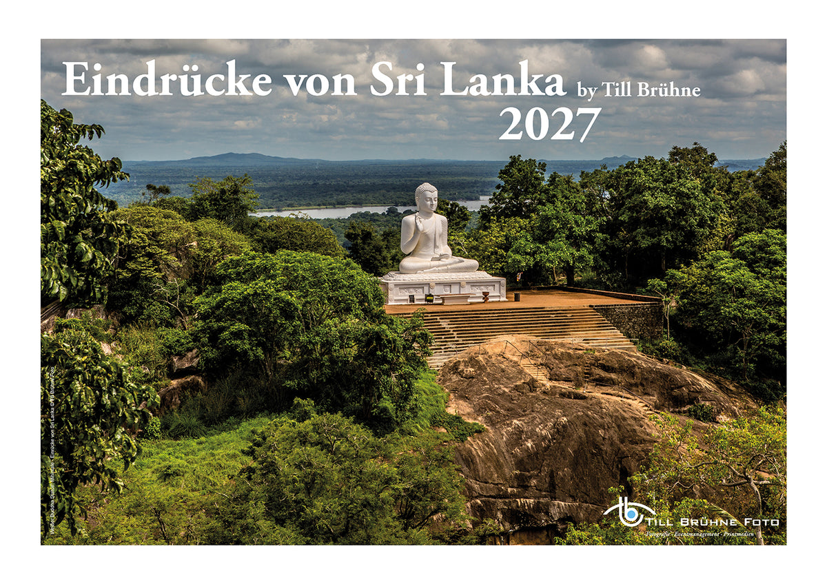 Eindrücke von Sri Lanka 2027 TBFOTO FOTO-WANDKALENDER