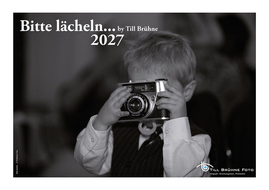 Bitte lächeln 2027 TBFOTO FOTO-WANDKALENDER
